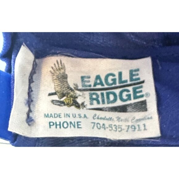 Vintage 1989 USA MADE Goodwrench NASCAR Patch Trucker Hat Snapback Cap Blue Vtg. - Picture 4 of 9